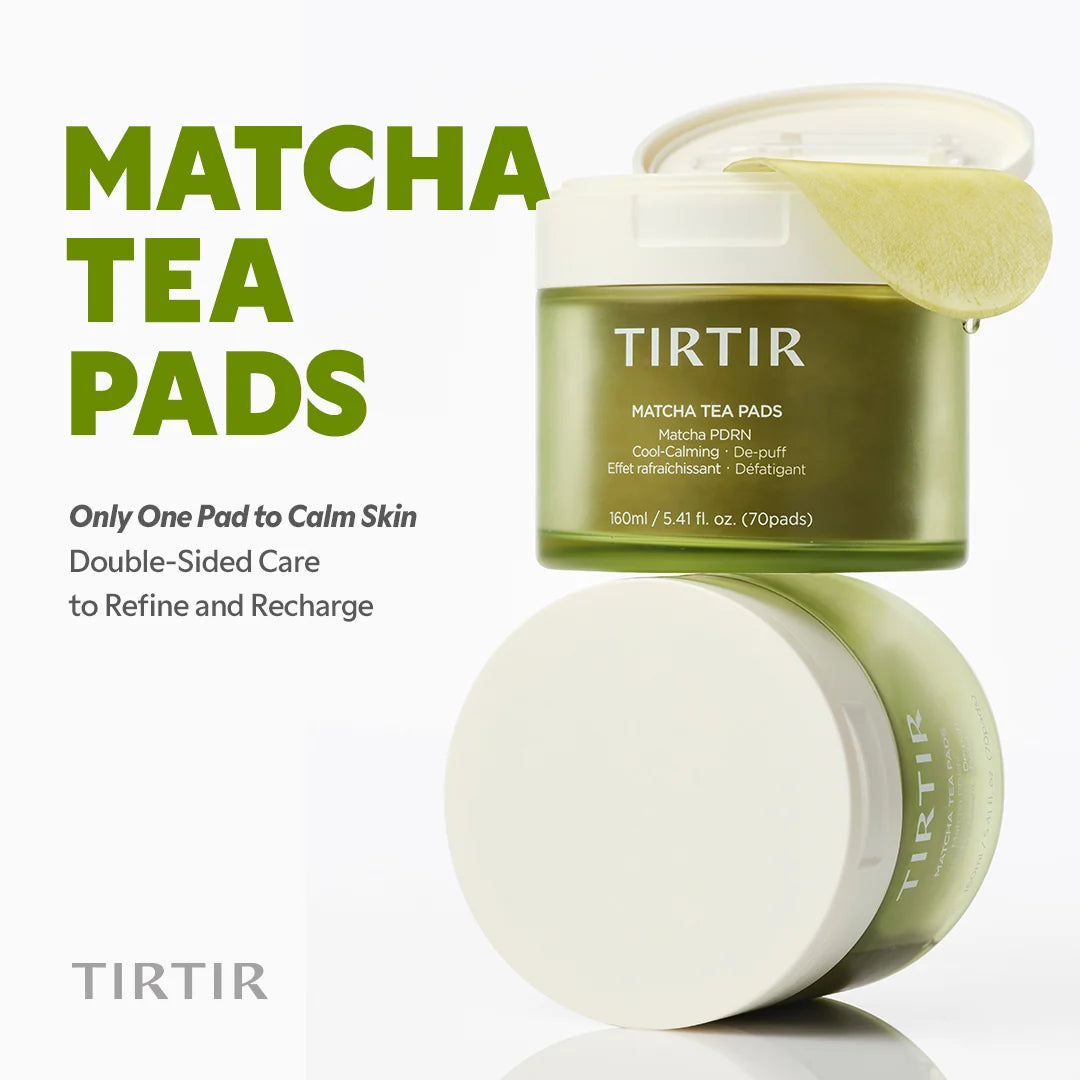 TIRTIR Matcha Tea Pads (70 Pads) 160ml / 5.41 fl oz