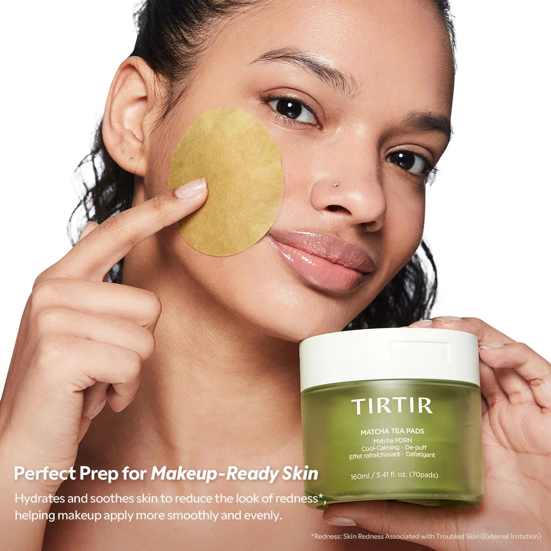 TIRTIR Matcha Tea Pads (70 Pads) 160ml / 5.41 fl oz