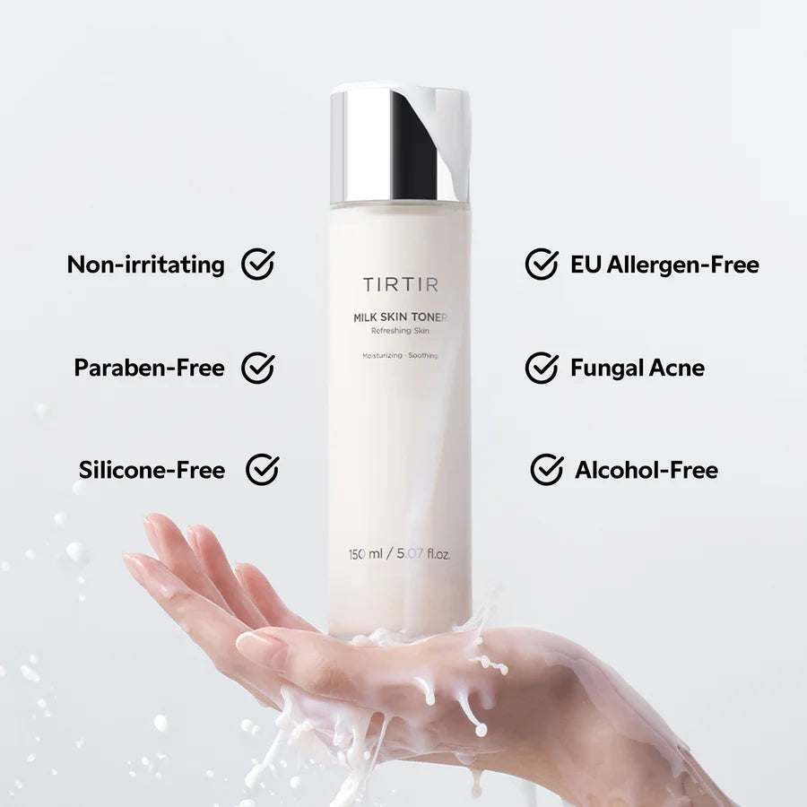 TIRTIR Milk Skin Toner | Hydrating & Brightening Korean Milky Toner