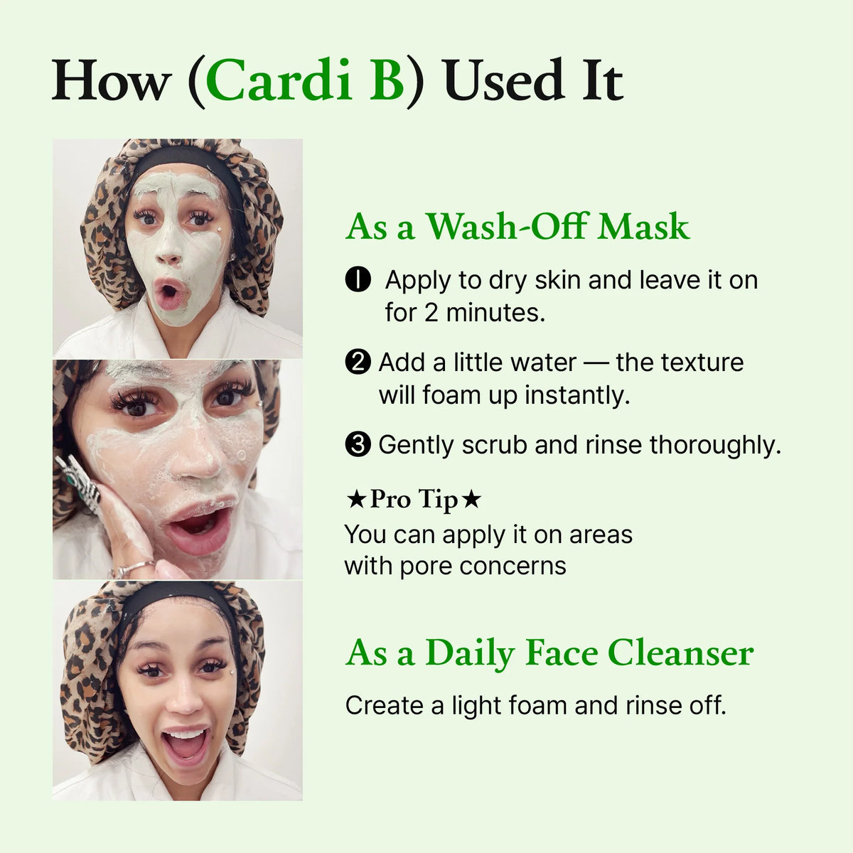 FULLY Green Tomato Clay Mask Cleanser 4.05 fl oz