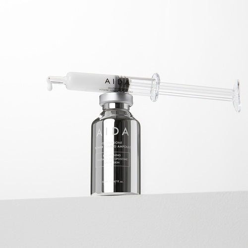 AIDA Glutathione Power Toning Ampoule 20ml | Brightening Ampoule for Dark Spots, Radiance & Even Skin Tone