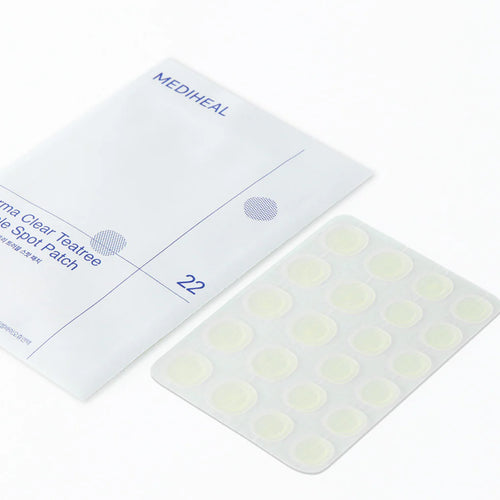 Mediheal Derma Clear Teatree Trouble Spot Patch (44 Each) | Hydrocolloid Acne Patches for Blemish Care & Redness Relief