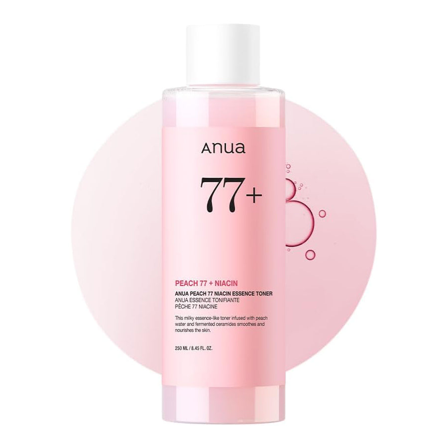 ANUA Peach 77 Niacin Essence Toner | Brightening & Hydrating Korean Toner