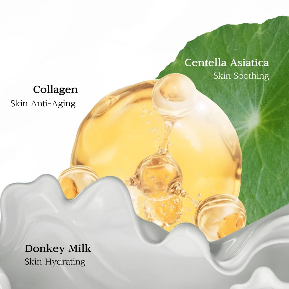 Blanc Dubu Nuborn Cell Donkey Milk Collagen Cream | Hydrating Collagen Moisturizer for Elasticity & Barrier Care
