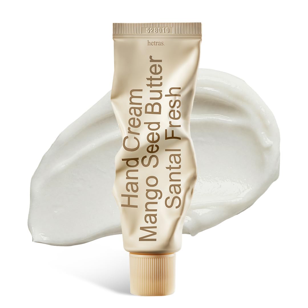 hetras Perfumed Mango Seed Butter Hand Cream (Santal Fresh) 50ml / 1.69 oz