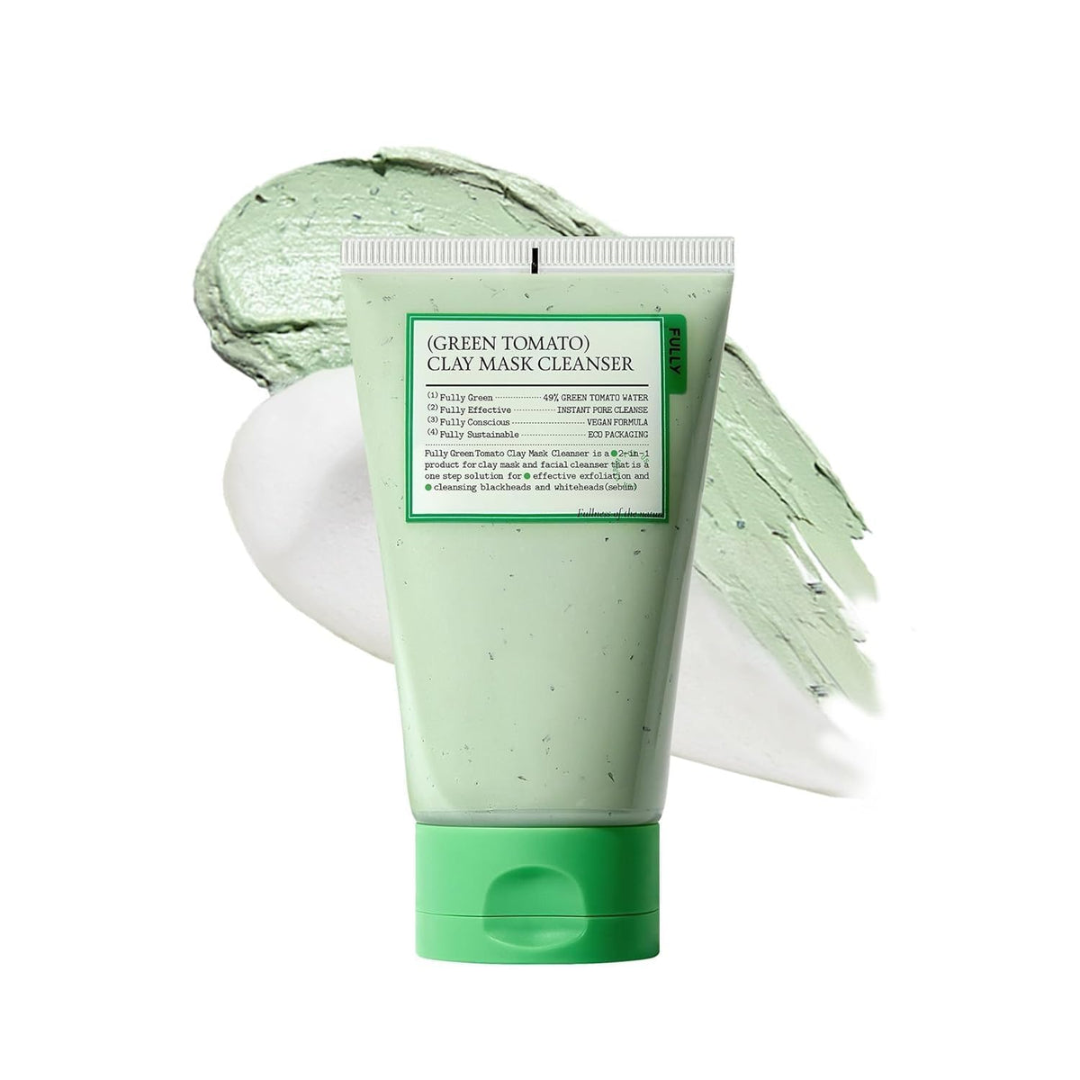FULLY Green Tomato Clay Mask Cleanser 4.05 fl oz