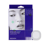 Mediheal Derma Clear Teatree Trouble Spot Patch (44 Each) | Hydrocolloid Acne Patches for Blemish Care & Redness Relief