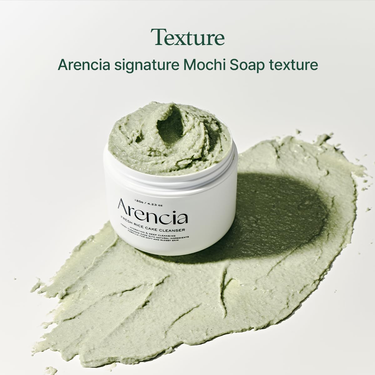 [Arencia] Fresh Green Rice Mochi Cleanser (120g/4.23oz)
