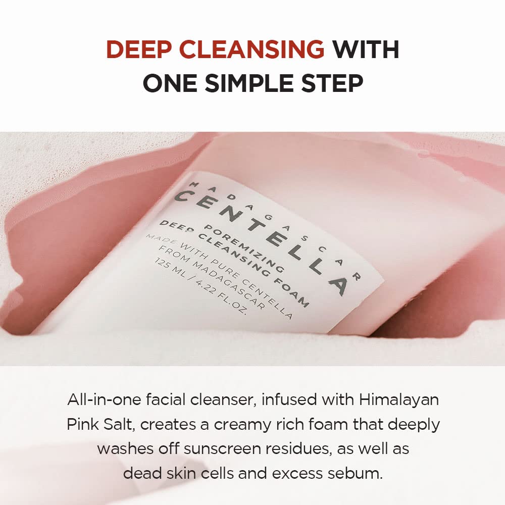 [SKIN1004] Madagascar Centella Poremizing Deep Cleansing Foam (125ml/4.23fl.oz)