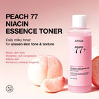 ANUA Peach 77 Niacin Essence Toner | Brightening & Hydrating Korean Toner