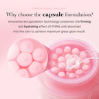 Medicube Salmon DNA PDRN Pink Collagen Capsule Cream (55g / 1.94 oz.) | K-Beauty Glass Glow & Elasticity Dual Cream