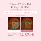 Medicube PDRN Pink Collagen Toning Gel Toner Pad (70 Pads) | K-Beauty Glow & Dark Spot Gel Toner Pads