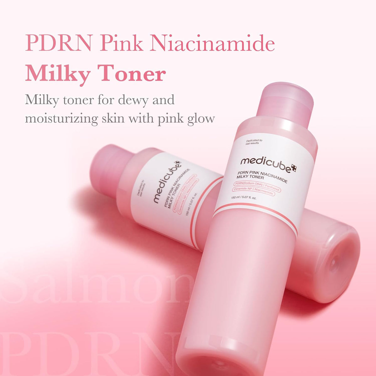 [Medicube] PDRN 粉红烟酰胺奶滑爽肤水 (150ml/5.07fl.oz)