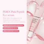 Medicube PDRN Pink Peptide Eye Cream (30ml / 1.01 fl. oz.) | K-Beauty Salmon DNA & 99% Pure Retinol Dark Circle Eye Cream