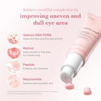 Medicube PDRN Pink Peptide Eye Cream (30ml / 1.01 fl. oz.) | K-Beauty Salmon DNA & 99% Pure Retinol Dark Circle Eye Cream