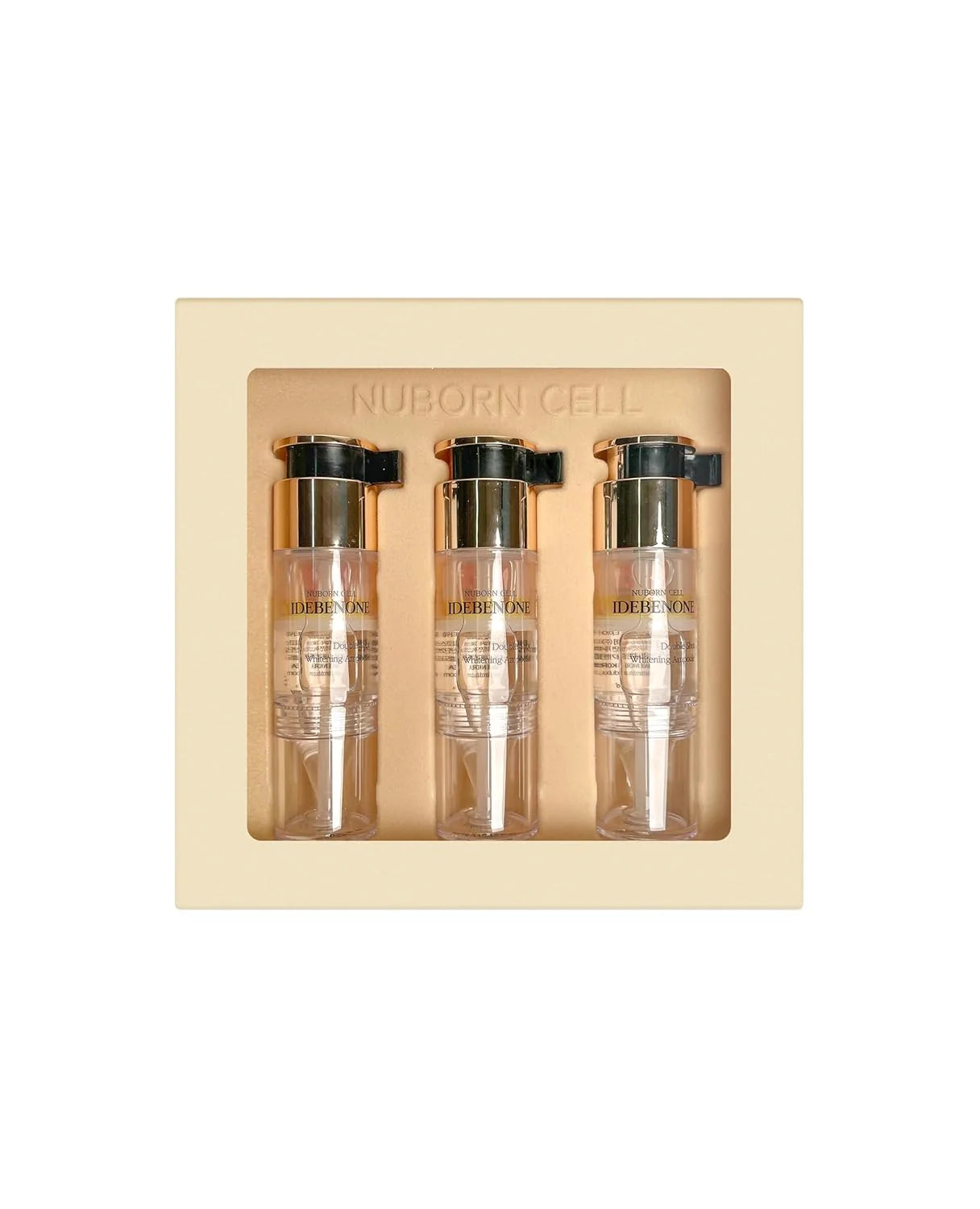 Blanc Dubu Nuborn Cell Idebenone Double Shot Ampoule | 33mL Anti-Aging Brightening Kit