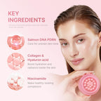 Medicube Salmon DNA PDRN Pink Collagen Capsule Cream (55g / 1.94 oz.) | K-Beauty Glass Glow & Elasticity Dual Cream