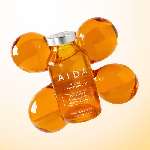 AIDA Pro EGF Calming Ampoule 20ml | High-Potency Soothing & Barrier Repair Serum