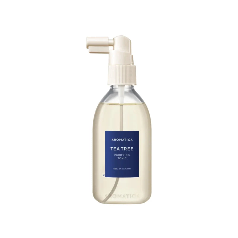 AROMATICA Tea Tree Purifying Tonic | Cooling Scalp Tonic for Oily & Itchy Scalp