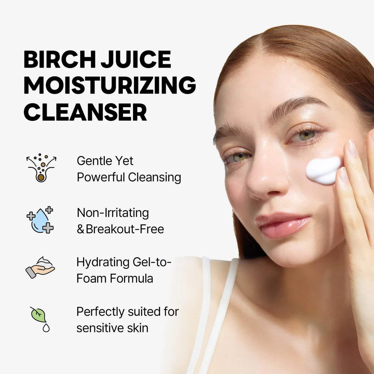 [ROUND LAB] Birch Juice Moisturizing Cleanser (150ml/5.07fl.oz)