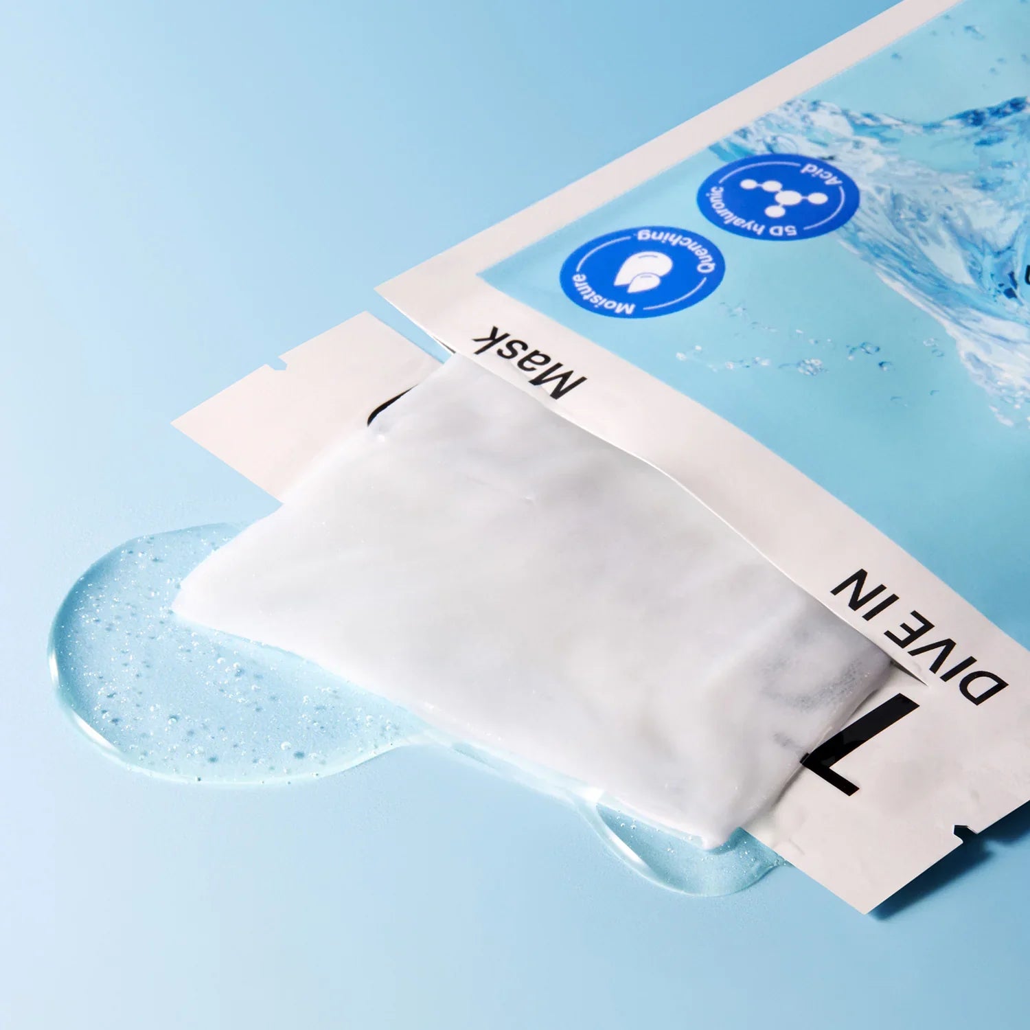 Torriden DIVE IN Hyaluronic Acid Facial Sheet Mask Set (10 Sheets) | K-Beauty 5D Hyaluronic Acid Deep Moisture Sheet Masks