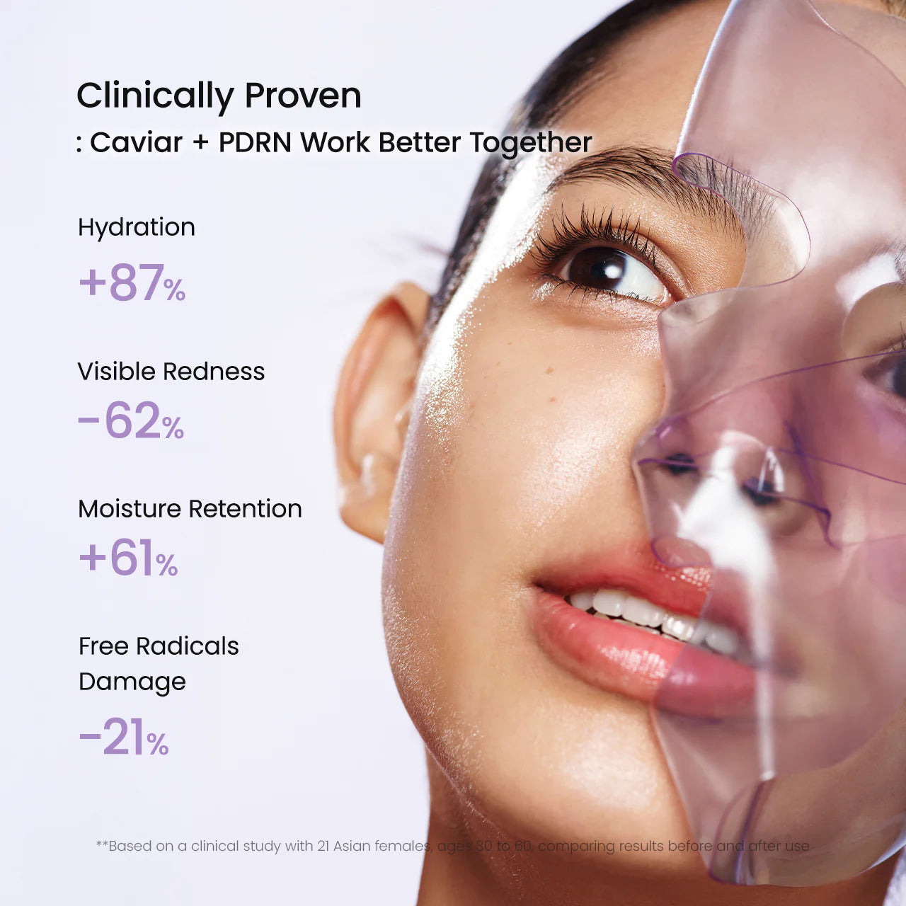 Biodance Rejuvenating Caviar PDRN Real Deep Mask (1 Box / 4 Sheets) | K-Beauty Caviar & Salmon PDRN Renewal Overnight Mask