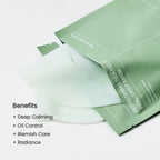 Biodance Refreshing Sea Kelp Real Deep Mask (1 Box / 4 Sheets) | K-Beauty 10% Kelp Ferment Hydrogel Overnight Mask