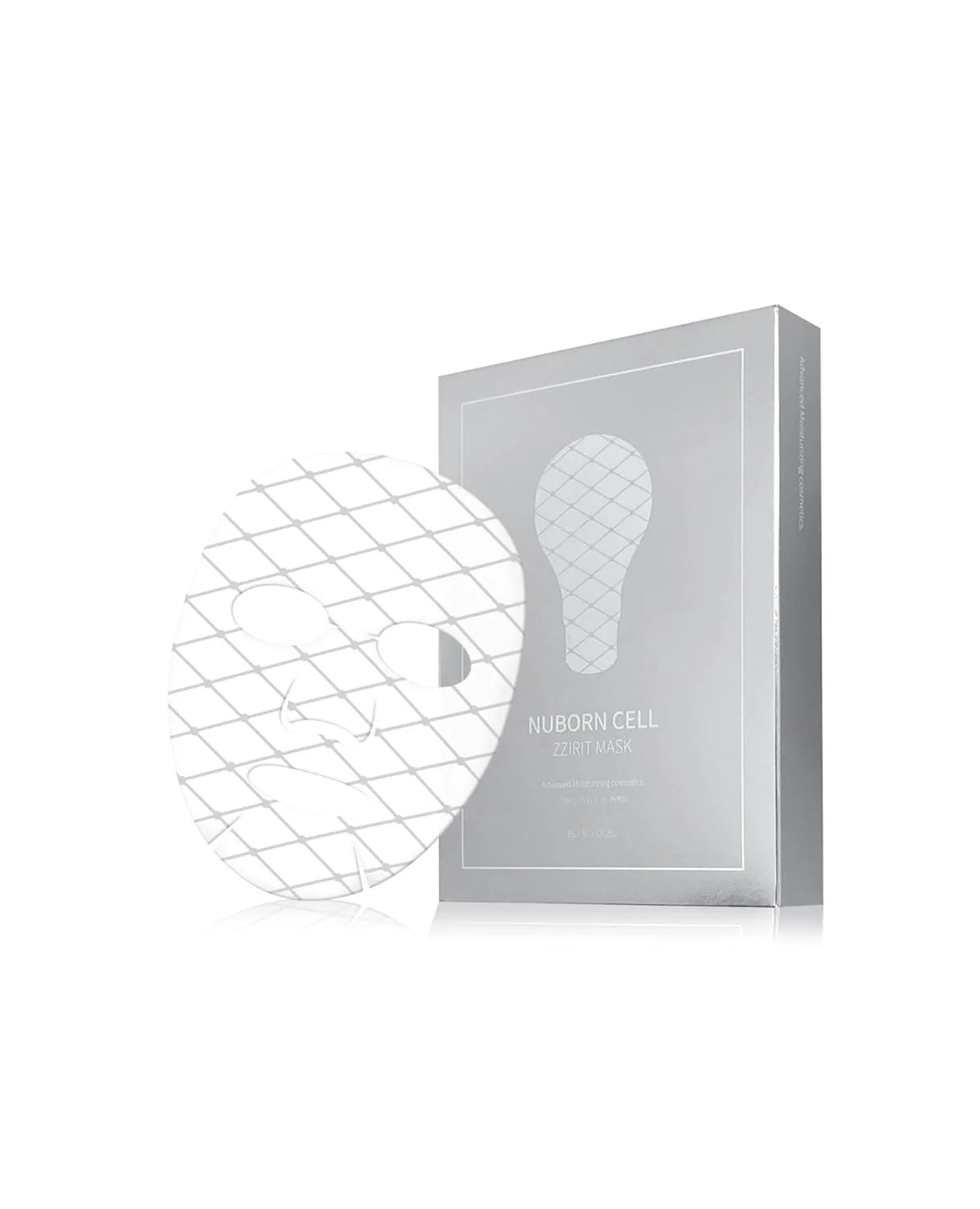 Blanc Dubu Nuborn Cell Zzirit Mask | 5-Pack Microcurrent Silver Mesh Sheet Masks