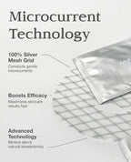Blanc Dubu Nuborn Cell Zzirit Mask | 5-Pack Microcurrent Silver Mesh Sheet Masks