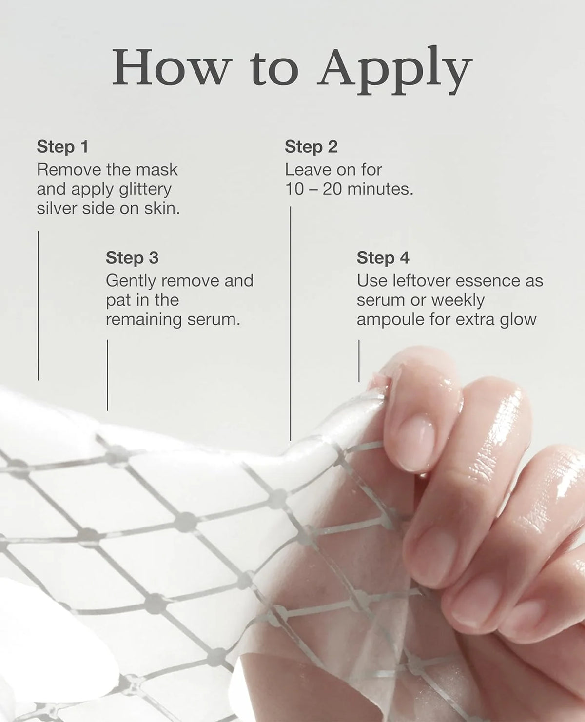Blanc Dubu Nuborn Cell Zzirit Mask | 5-Pack Microcurrent Silver Mesh Sheet Masks