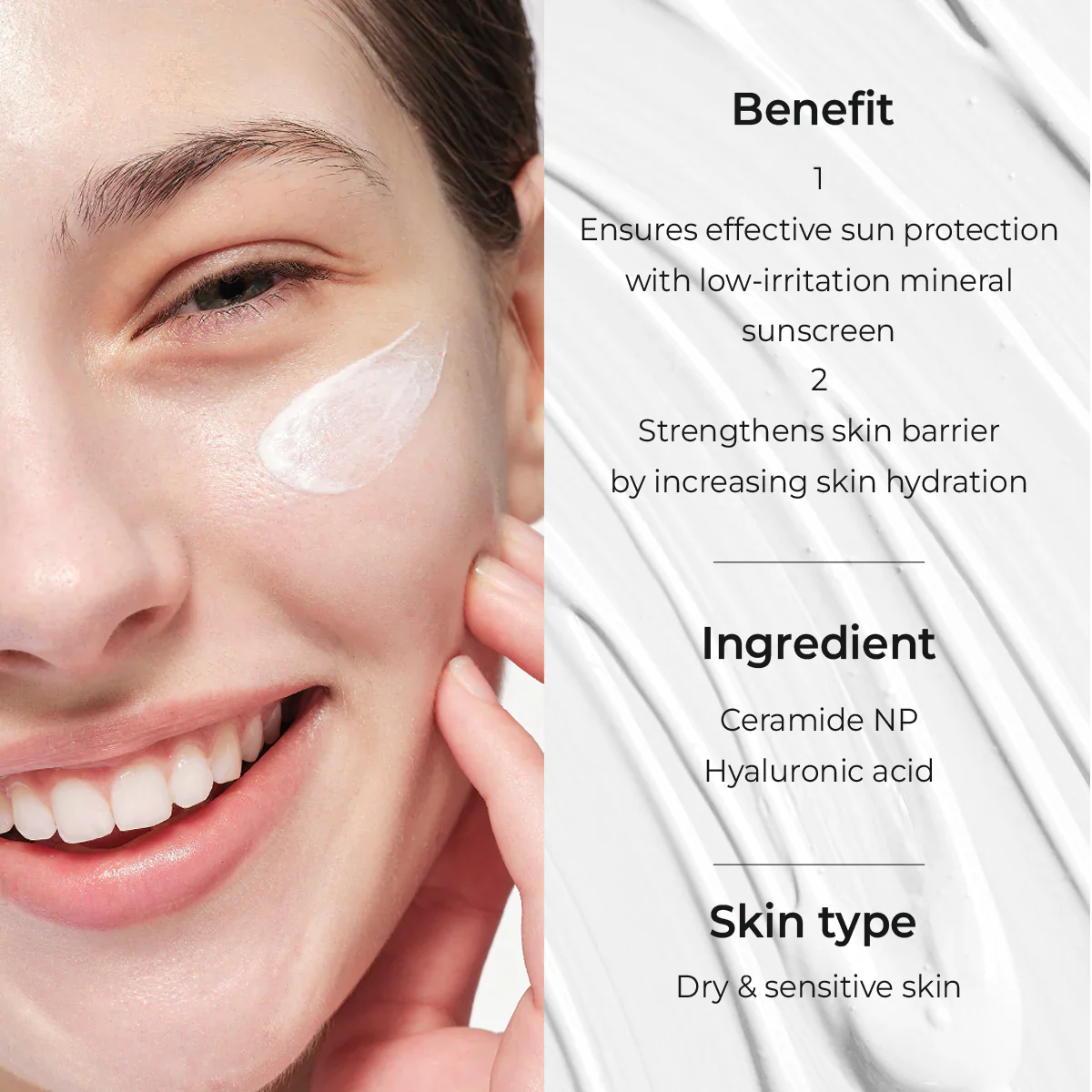 AESTURA Derma UV 365 Barrier Hydro Mineral Sunscreen SPF50+ PA++++ | K-Beauty Zinc Oxide Physical Sunscreen for Sensitive Skin