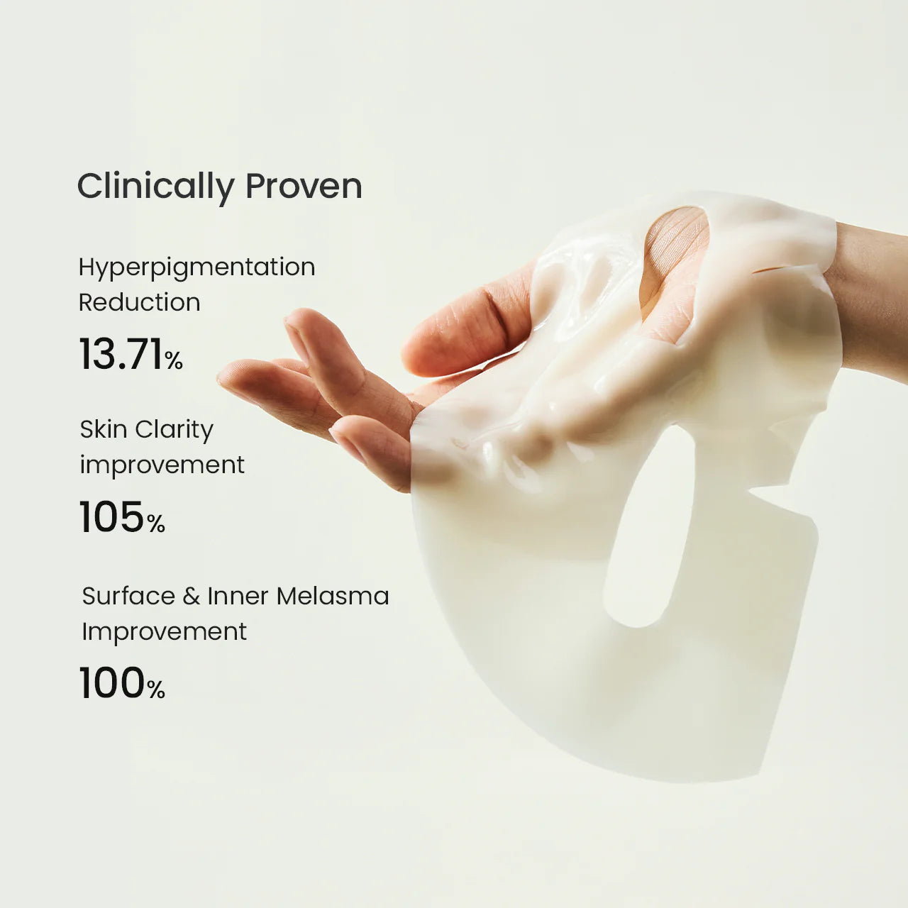 Biodance Radiant Vita Niacinamide Real Deep Mask (1 Box / 4 Sheets) | K-Beauty Niacinamide & Glutathione Dark Spot Brightening Hydrogel Mask