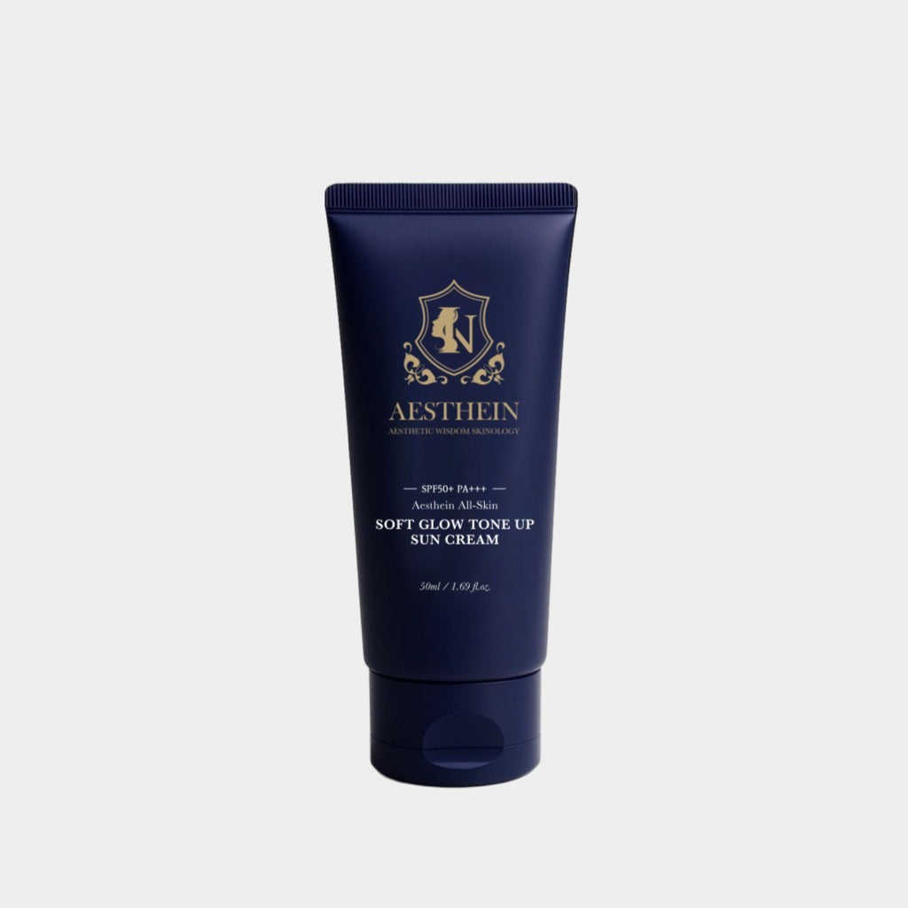 Aesthein All-Skin Soft Glow Tone-Up Sunscreen SPF50+ PA+++ 50 ml / 1.69 fl. oz.