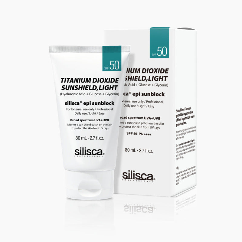 Silisca EPI Sunblock Classic SPF50+/PA++++ (80ml) | Mineral Sunscreen for Sensitive Skin, Barrier Care & UV Protection