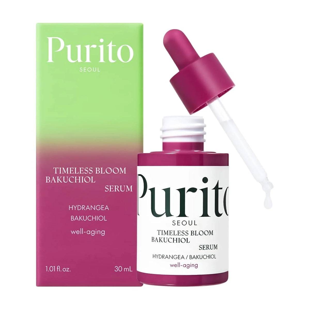 [Purito] SEOUL Timeless Bloom Bakuchiol Serum (30ML/1.01fl.oz)