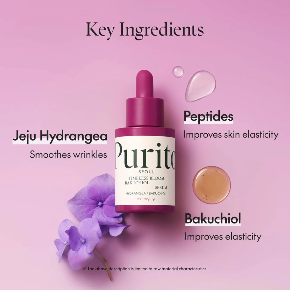 [Purito] SEOUL Timeless Bloom Bakuchiol Serum (30ML/1.01fl.oz)